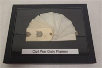 Civil War Era Ivory Bound Daily Planner