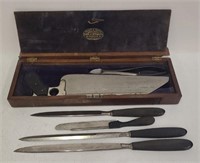 (6) pc Antique Surgical Amputation Tool Set