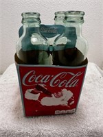 Vintage Coke Bottles in carring case