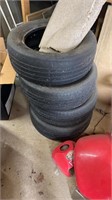 (4) used tires
