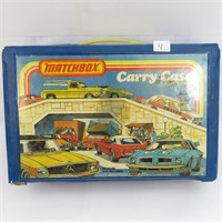 1978 Matchbox Carry Case with contents