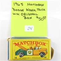 1965 Matchbox Wreck Truck with Box