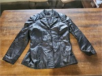 Wilson leather coat sz L?