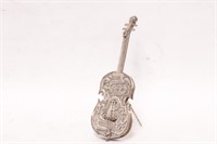 Silver Spicy Box in Form of Guitar