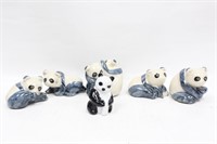 6 Pics, Porcelain Panda Group