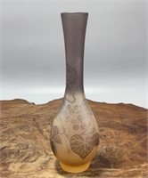 A Liuli Glass Vase