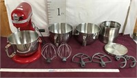 Kitchen Aid Professional 600 Mixer W/accessories