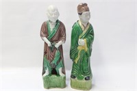 Two Chinese Porcelain Figurines