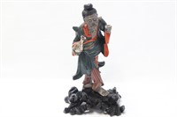 Chinese Lacquer Wood Figurine