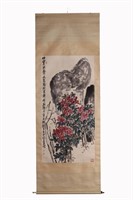 Chinese Ink Color Scroll Painting