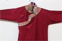 19th.C Chines Silk Embroidery