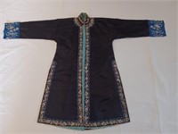 Antique Qing Chinese Silk Embroidered