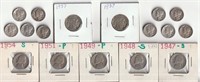 U.S. Coin Lot -17 Coins Include Nickels & Dimes