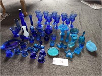 Blue Glass - 40+ Pieces