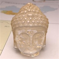 Chinese Crystal Buddha Head