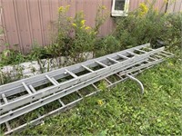 2 - 20ft Aluminum Extension Ladders