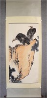 Chinese Ink Color Painting,Red Seal and Signed