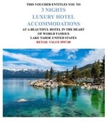 Lake Tahoe, CA/NV 4 Days/3 Nights Vacation Package