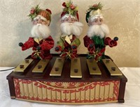 Christmas Figural Music Box