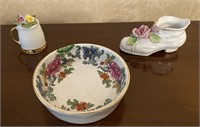 (3)pc’s Fine Porcelain (Bone China, Occupied