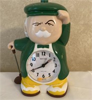 Figural Golfer Rhythm Alarm Clock
