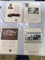 Vintage Car Magazine Ads