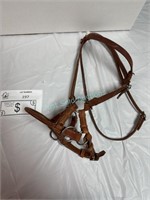 Leather trail bridle