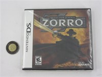 Zorro, jeu de Nintendo DS neuf