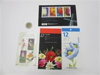 Timbres Canada Neuf avec fleurs