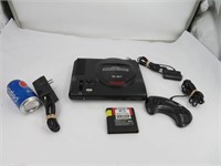 Console vintage Sega Genesis avec accessoires +