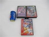 3 jeux sega genesis dont sonic spinball