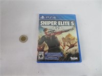 Sniper Elite 5, jeu de PS4 neuf