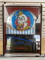 Vintage carnival clown pinball game prize every