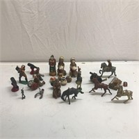 Assorted Barclay and Other Figurines