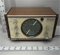 Rare Hitachi solid state FM radio tested works