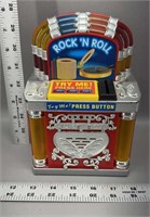 Vintage FunRise Rock N Roll Jukebox Piggy Bank,