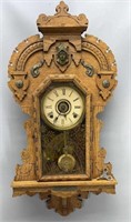Antique Seth Thomas king bee Jewett wall clock