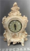 Montana clay mantel clock Lanshire clock movement