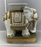 Original mid century decorative elephant garden