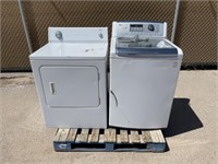 (2)pcs - LG Washer / Roper Dryer
