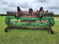JD 400 Rotary  Hoe. 30 ft.