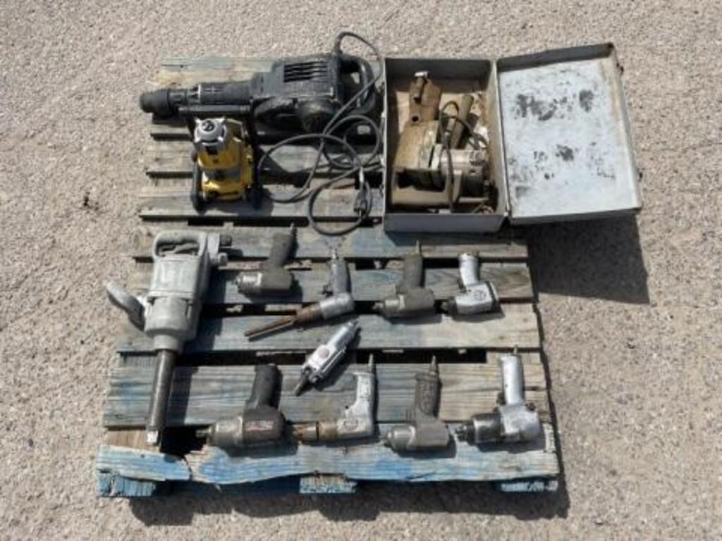 Pallet of Pnematic Air Tools and More