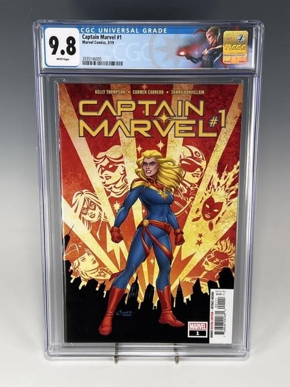 CAPTAIN MARVEL #1 CGC 9.8