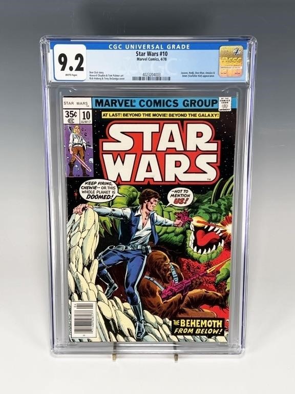 STAR WARS 10 CGC 9.2