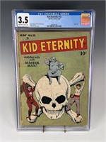 KID ETERNITY #15 CGC 3.5 QUALITY COMICS 1949