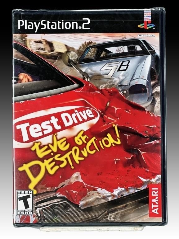 TEST DRIVE EVE OF DESTRUCTION PS2 SEALED VIDEO GAM