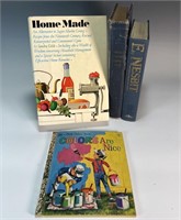 COLLECTION OF VINTAGE BOOKS COOK CHILDRENS