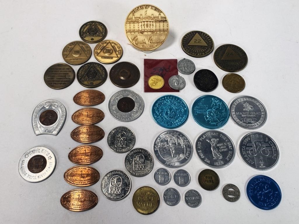 COLLECTIBLE TOKENS, MEDALLIONS