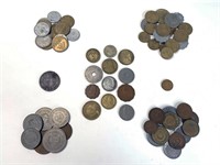 INTERNATIONAL COIN CURRENCY LOT AFRICAN MIDDLE EAS
