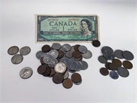 CURRENCY FROM PANAMA PHILIPPINES AND CANADA